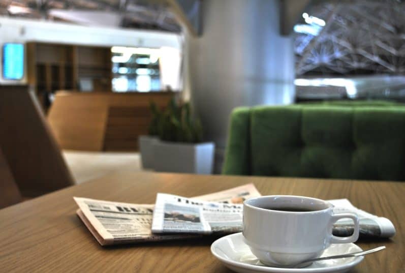 Кофе и газеты