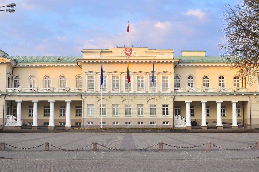 Президентский дворец в Вильнюсе